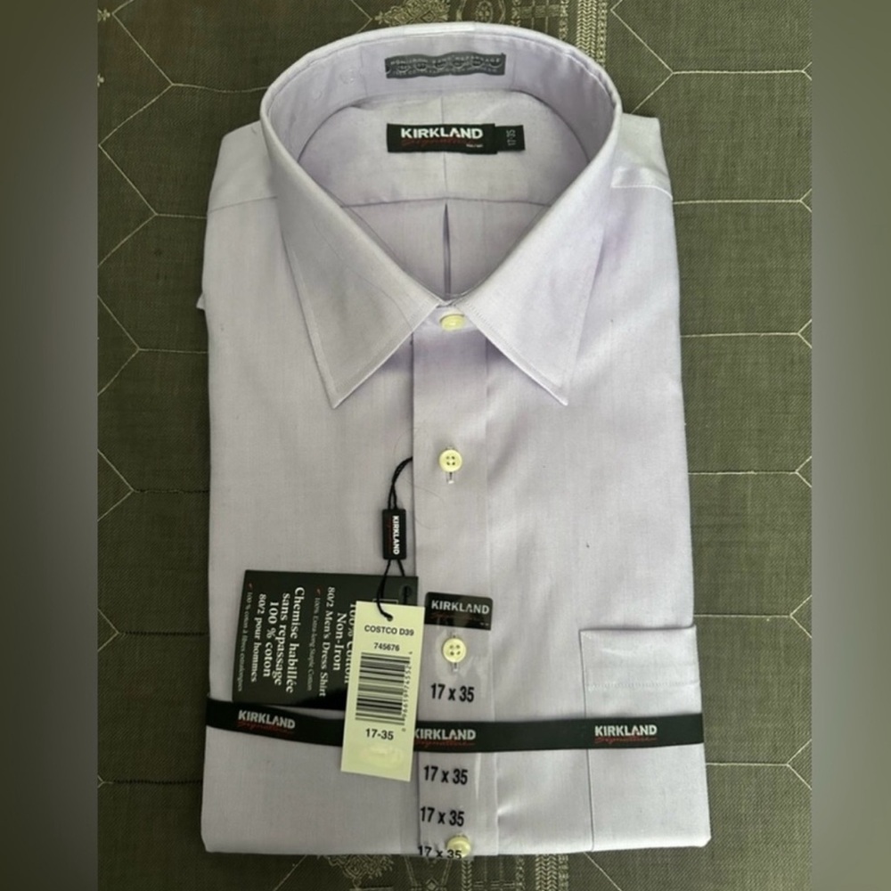 NEW - SIGNATURE Long-sleeved dress shirt